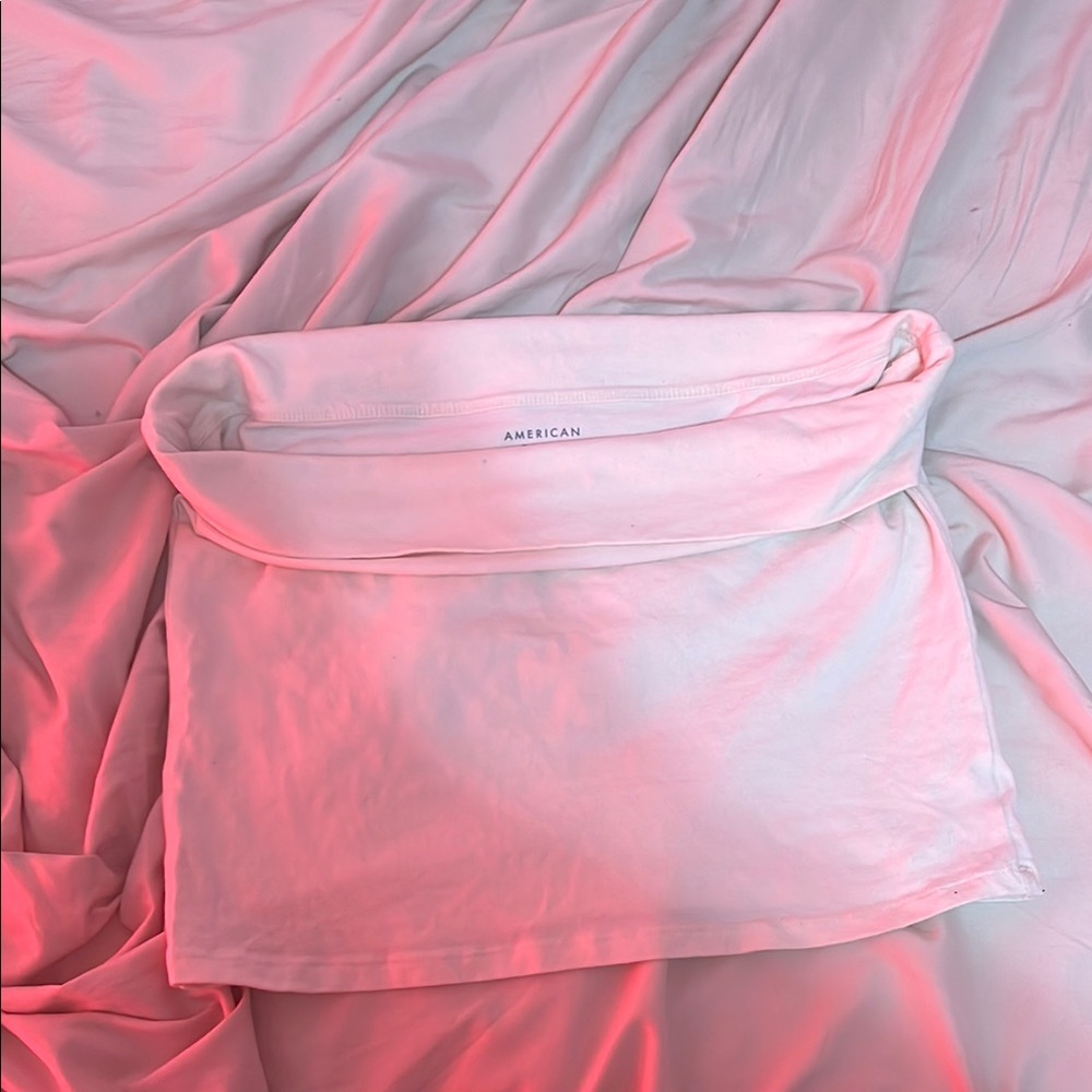 American Eagle White Tube Top